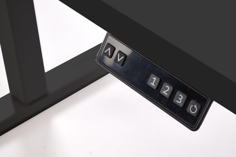 Reguleeritav kirjutuslaud ZARA, must