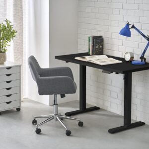 Reguleeritav kirjutuslaud ZARA, must