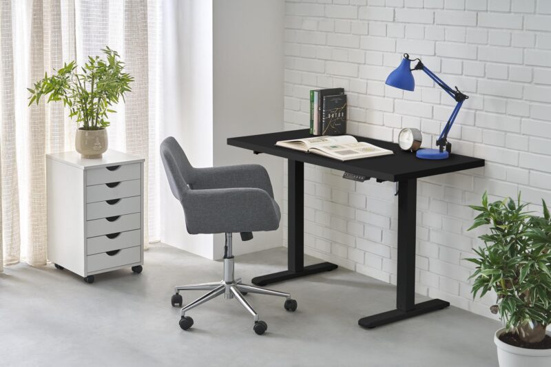 Reguleeritav kirjutuslaud ZARA, must