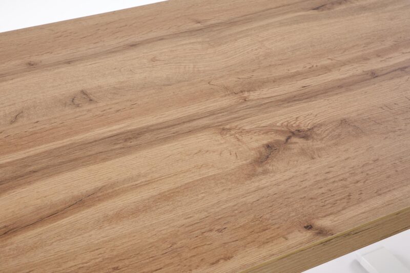 Reguleeritav kirjutuslaud ZARA, tamm / valge