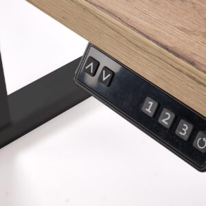 Kirjutuslaud MONTERA,  tamm / must