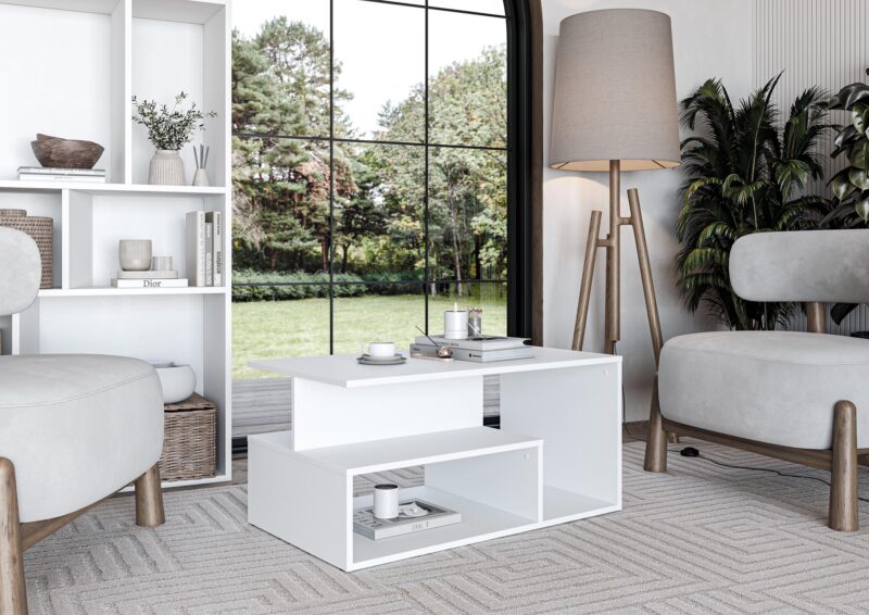 Kohvilaud IVA, valge