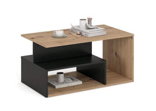 Kohvilaud IVA, tamm / must