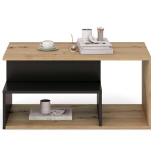 Kohvilaud IVA, tamm / must