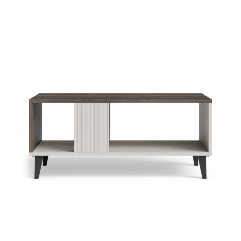 Kohvilaud RAVENO 2 LAW-1, kašmiir / pähkel / must