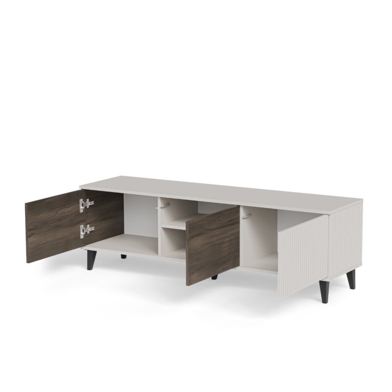 5905248137691_3 Televiisorialus RAVENO 2 RTV-1, kašmiir / pähkel / must