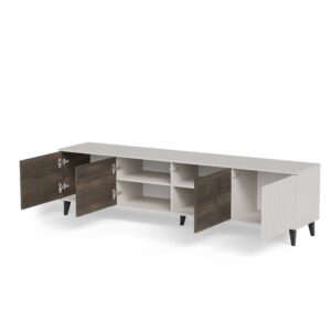 5905248137714_3 Televiisorialus RAVENO 2 RTV-3, 200 cm, kašmiir / pähkel / must