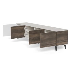 5905248137714_5 Televiisorialus RAVENO 2 RTV-3, 200 cm, kašmiir / pähkel / must