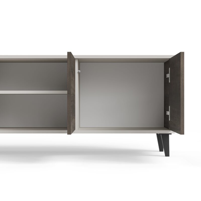 5905248137714_9 Televiisorialus RAVENO 2 RTV-3, 200 cm, kašmiir / pähkel / must