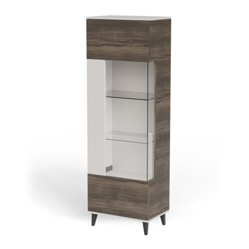 Vitriinkapp RAVENO 2 W-1, kašmiir / pähkel / must