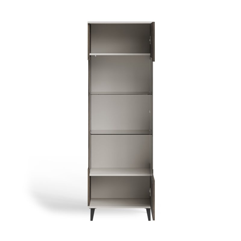 Vitriinkapp RAVENO 2 W-1, kašmiir / pähkel / must