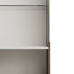 Vitriinkapp RAVENO 2 W-1, kašmiir / pähkel / must