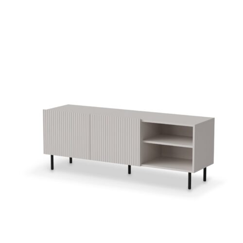 Televiisorialus PAXORA RTV-1, 150 cm, kašmiir / must