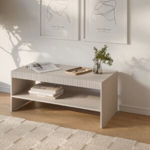 Kohvilaud PAXORA LAW-1, kašmiir / must