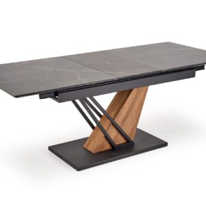 Pikendatav Söögilaud VOLANT140x200, must marmor