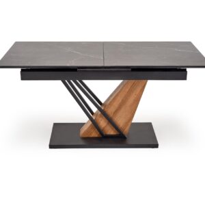 Pikendatav Söögilaud VOLANT140x200, must marmor