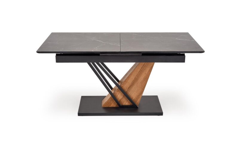 Pikendatav Söögilaud VOLANT140x200, must marmor