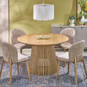 Pikendatav Söögilaud FARGO, naturaalne puit / naturaalne puit