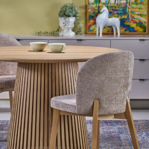 Pikendatav Söögilaud FARGO, naturaalne puit / naturaalne puit