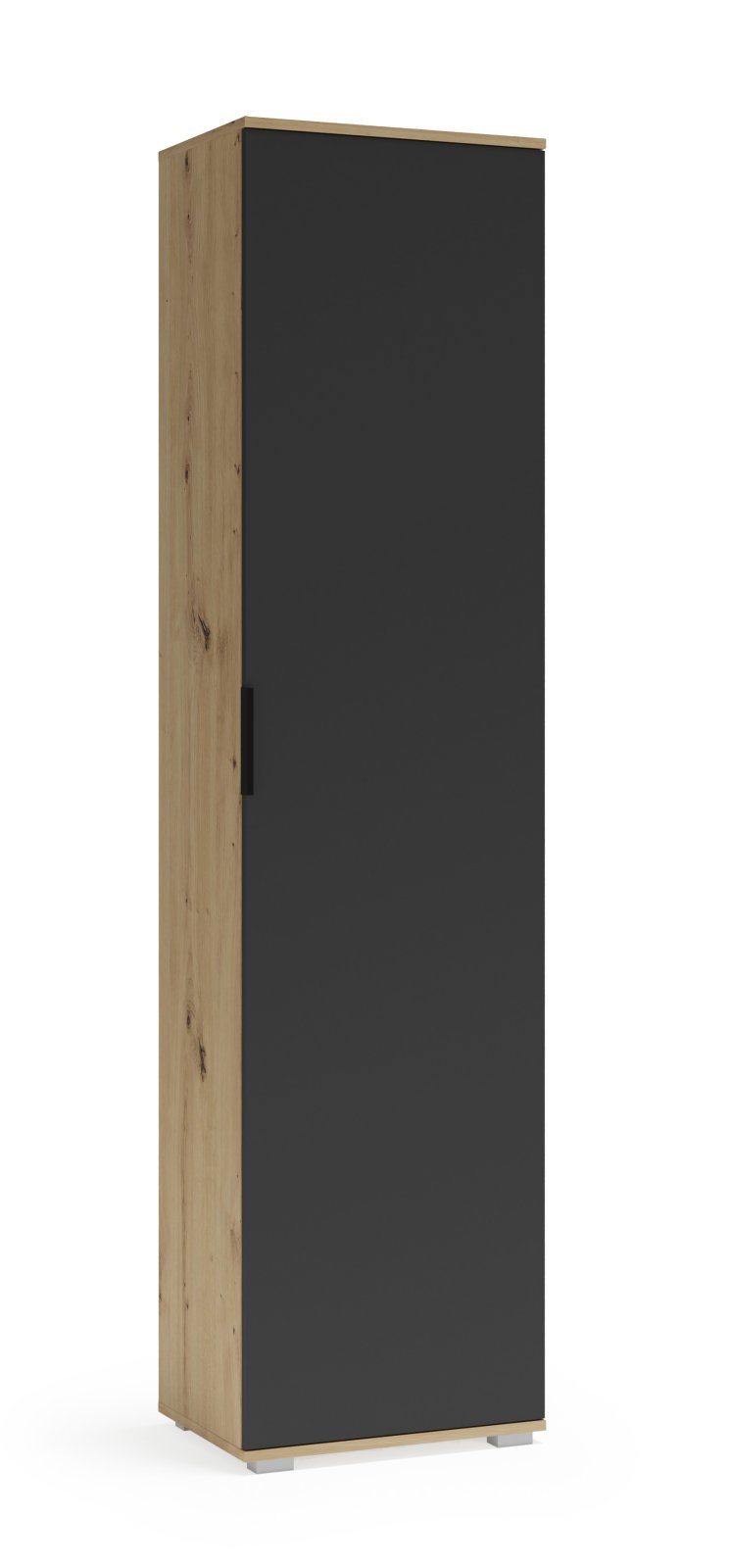 Riidekapp CLARVIN SL-50, tamm / antratsiit