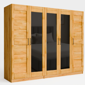 Tammepuidust riidekapp TORONTO XXL