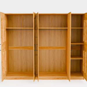 Tammepuidust riidekapp TORONTO XXL