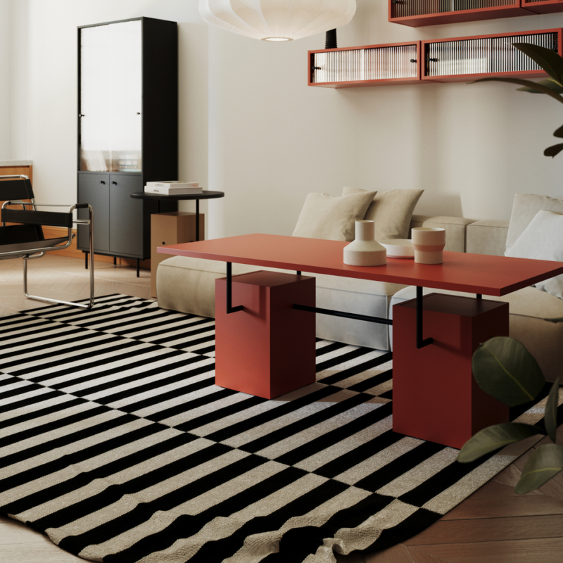 Diivanilaud ARROCCO musta sõrmejäljekindla kattega