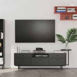 Riiul ARROCCO sõrmejäljekindla kattega