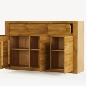 BUE-10-4 Tammepuidust kummut BRUNO 10