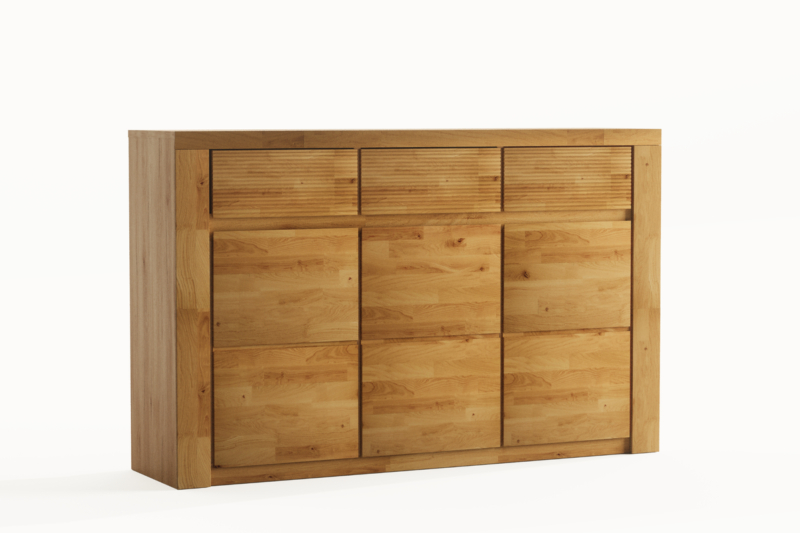 BUE-10 Tammepuidust kummut BRUNO 10