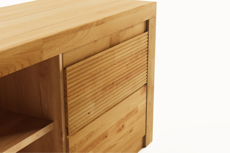 Tammepuidust TV alus Bruno 41