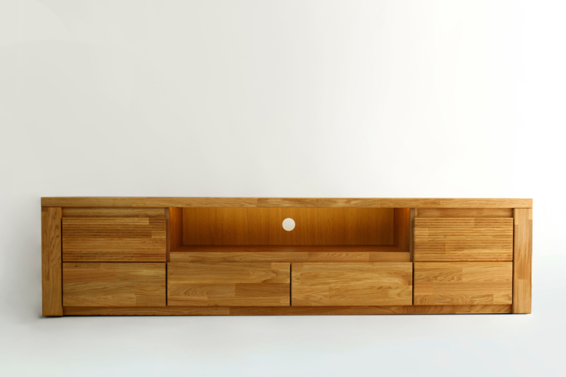 Tammepuidust tv-alus BRUNO 48