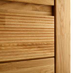 Tammepuidust vitriinkappp BRUNO 72 klaasuksega