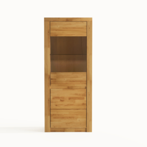 Tammepuidust vitriinkapp BRUNO 81