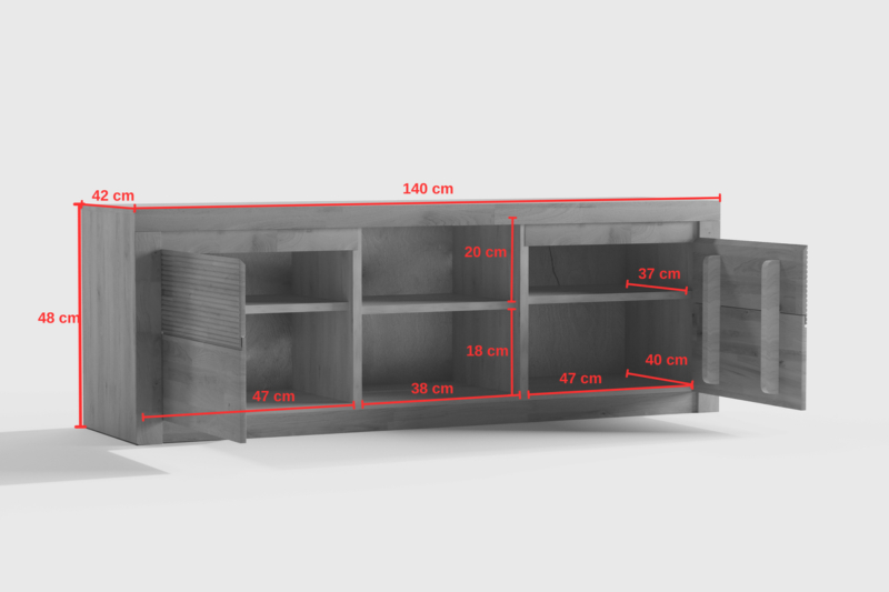 Tammepuidust TV alus Bruno 41