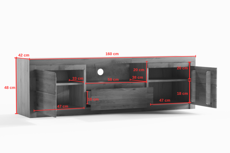 Tammepuidust TV alus Bruno 44