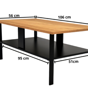 Tammespooniga kohvilaud ORINGO