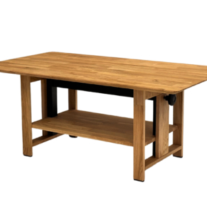 Reguleeritav tammepuidust kohvilaud OAKLY