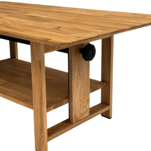 Reguleeritav tammepuidust kohvilaud OAKLY