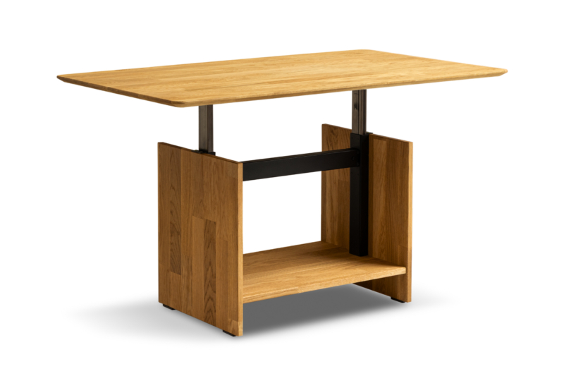 Tammepuidust reguleeritav kohvilaud BLATEM