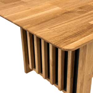 Reguleeritav tammepuidust tv-alus OREO 110