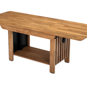 Reguleeritav tammepuidust tv-alus OREO 150