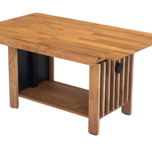 Reguleeritav tammepuidust tv-alus OREO 150