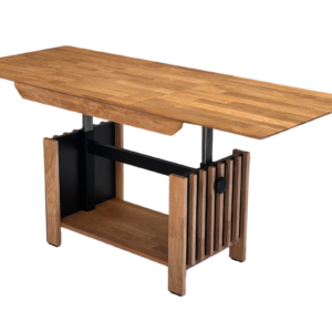 Reguleeritav tammepuidust tv-alus OREO 150