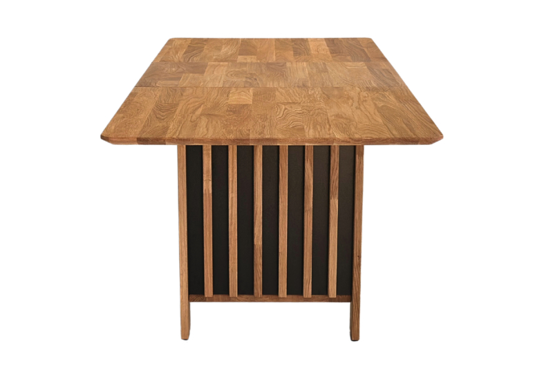 Reguleeritav tammepuidust tv-alus OREO 150