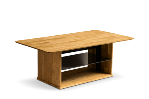 Tammepuidust reguleeritav kohvilaud OAKES