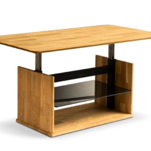 Tammepuidust reguleeritav kohvilaud OAKES