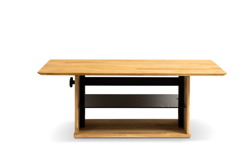 Tammepuidust reguleeritav kohvilaud OAKES