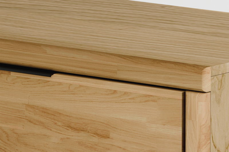 Tammepuidust TV alus Mono Loft 02