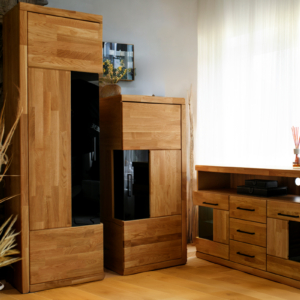 Tammepuidust vitriin Raro 90